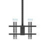 Tooq Soporte de Techo para Pantallas 43-86 Pulgadas Negro